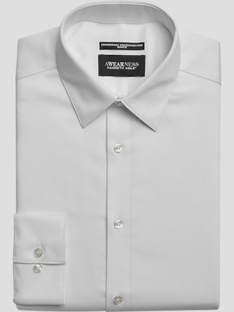  Kenneth Cole Unlisted Men's Dress Shirt Slim Fit Solid