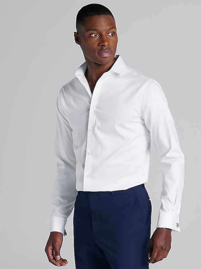 Geoffrey beene white dress shirt 2025