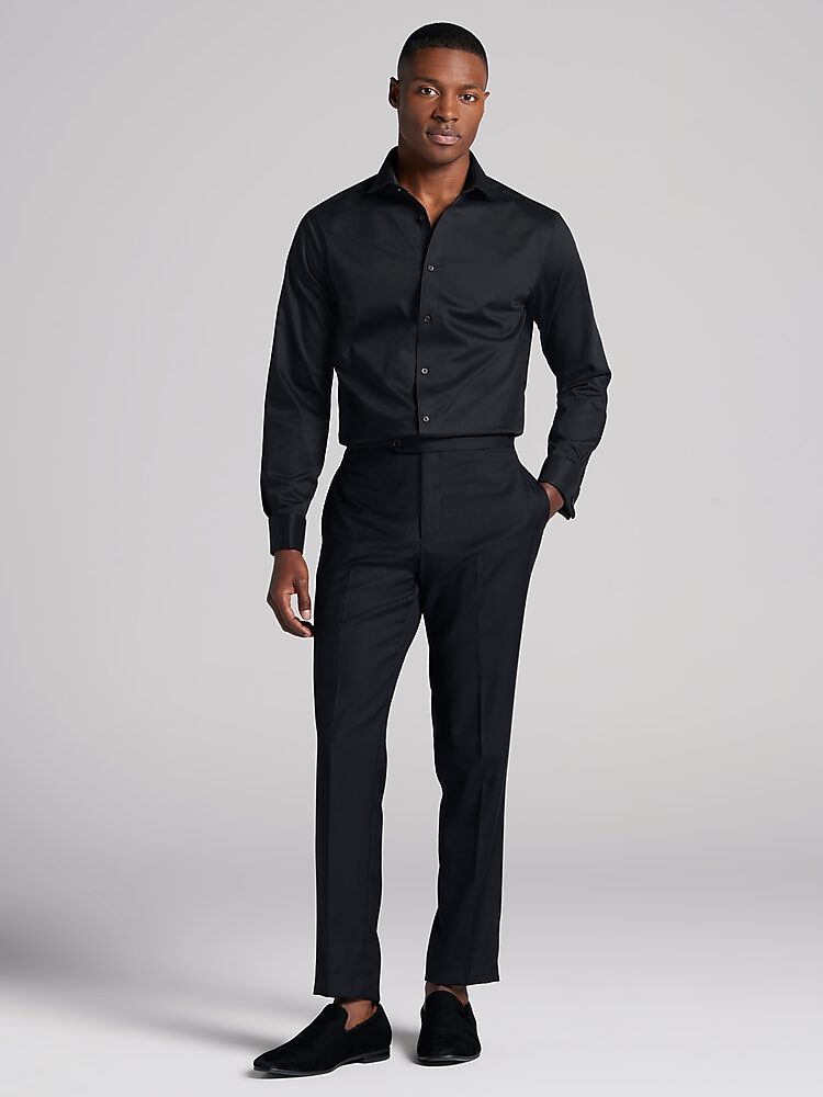 Awearness Kenneth Cole Ultimate Performance Slim Fit Spread Collar