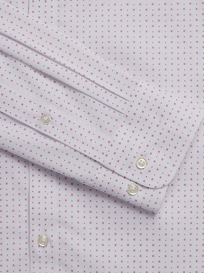 Egara Skinny Fit Square Pattern Dress Shirt | Dress Shirts | Men's ...