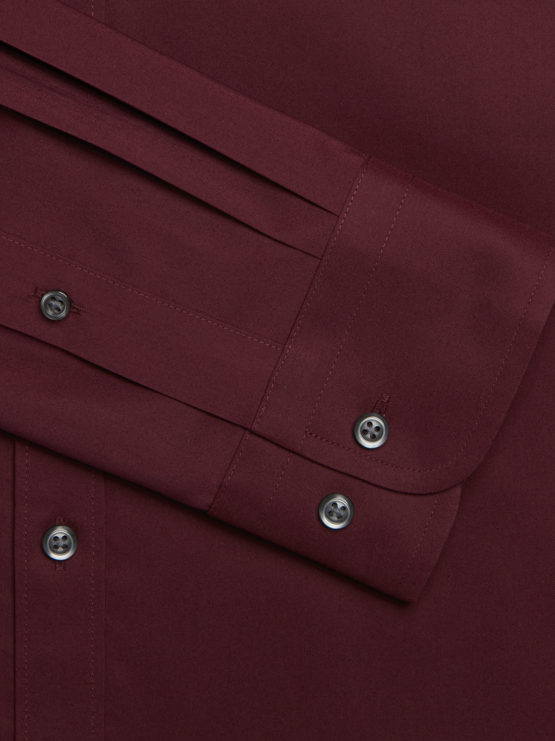 Skinny Fit Solid Dress Shirt