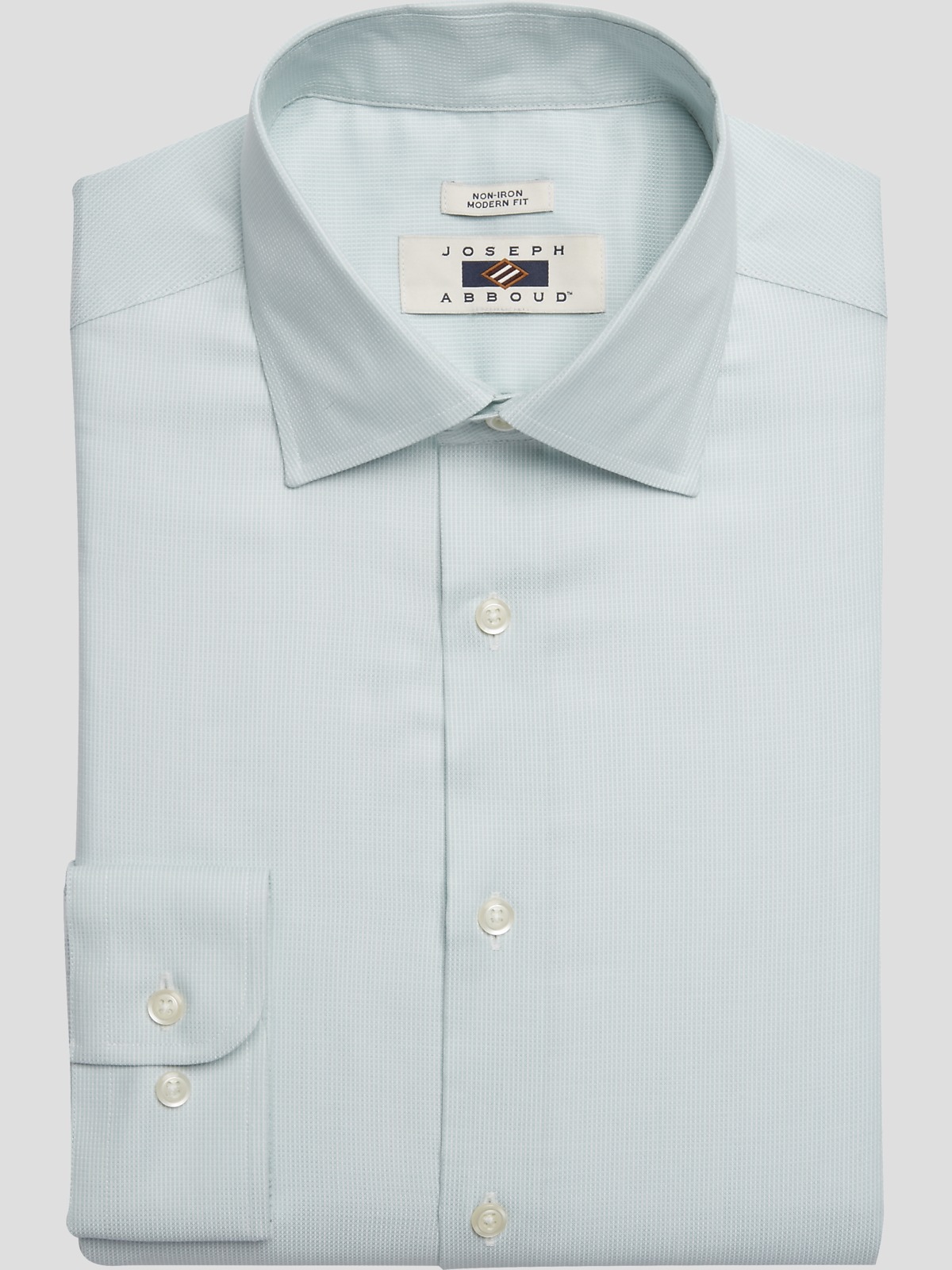 Joseph Abboud Modern Fit Dobby Sport Shirt Dress Shirts Men's Wearhouse