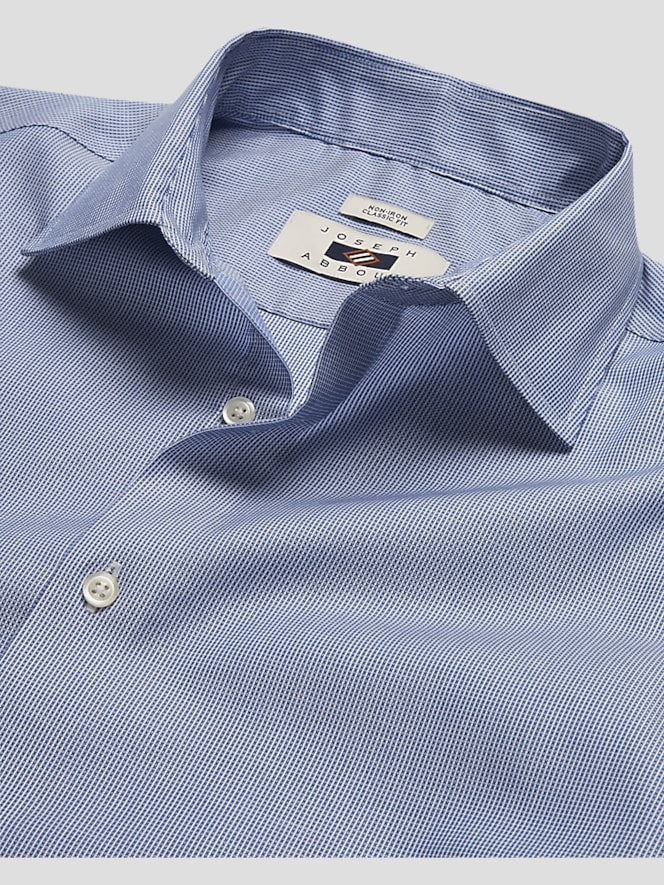 Joseph Abboud Classic Fit 100% Cotton Wrinkle-Resistant Dress Shirt