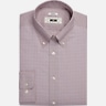 Joseph Abboud Classic Fit 100% Cotton Windowpane Dress Shirt
