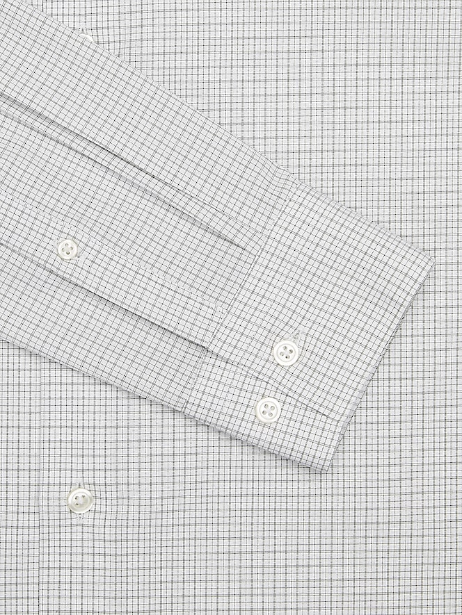 Awearness Kenneth Cole Slim Fit Ultra Performance Stretch Small Check Dress Shirt