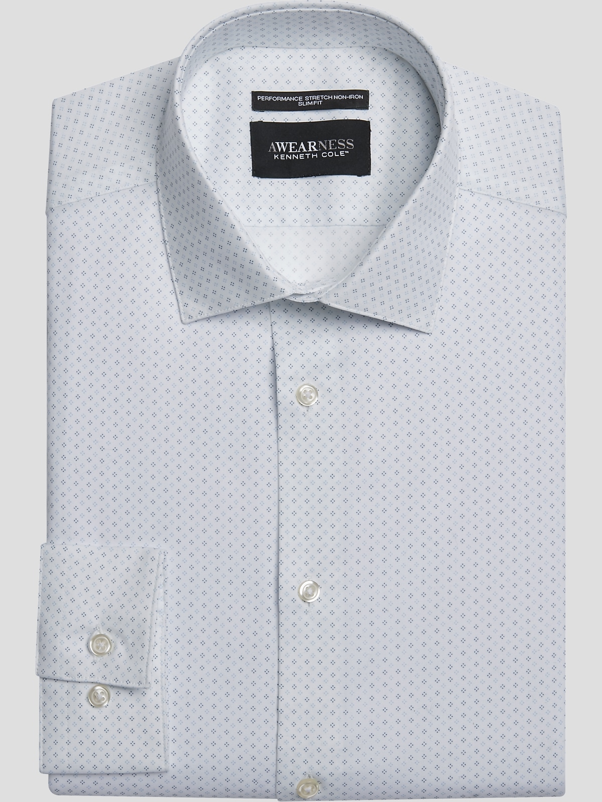 Awearness Cole Slim Fit Ultra Performance Stretch TwoTone Dots