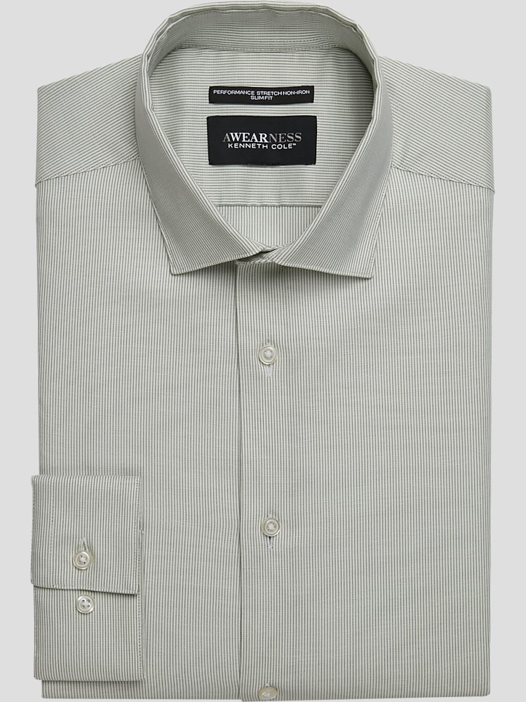 Kenneth cole reaction slim fit dress shirt clearance