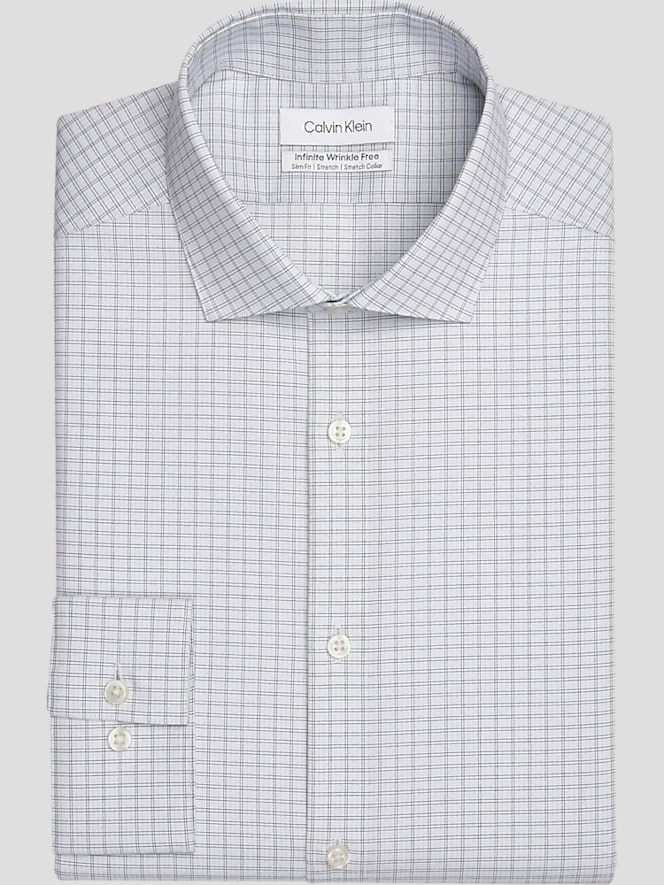 Calvin Klein Slim Fit Stretch Shirt Stretch Collar Shirt Slim Calvin Klein  Slim Tall Infinite Non Iron