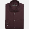 Pronto Uomo Slim Fit Solid Sharkskin Dress Shirt
