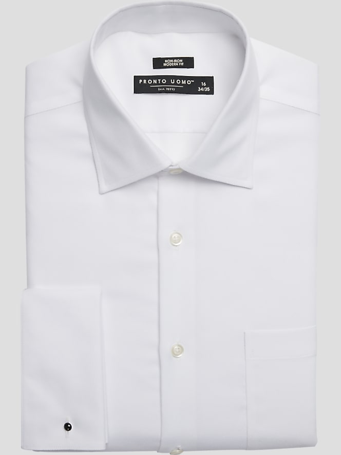 Pronto Uomo Modern Fit French Cuff Dress Shirt