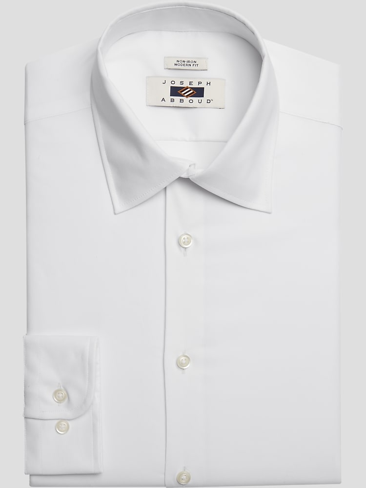 Joseph Abboud Modern Fit Performance 4 Way Stretch Dress Shirt Dress Shirts Men s Wearhouse