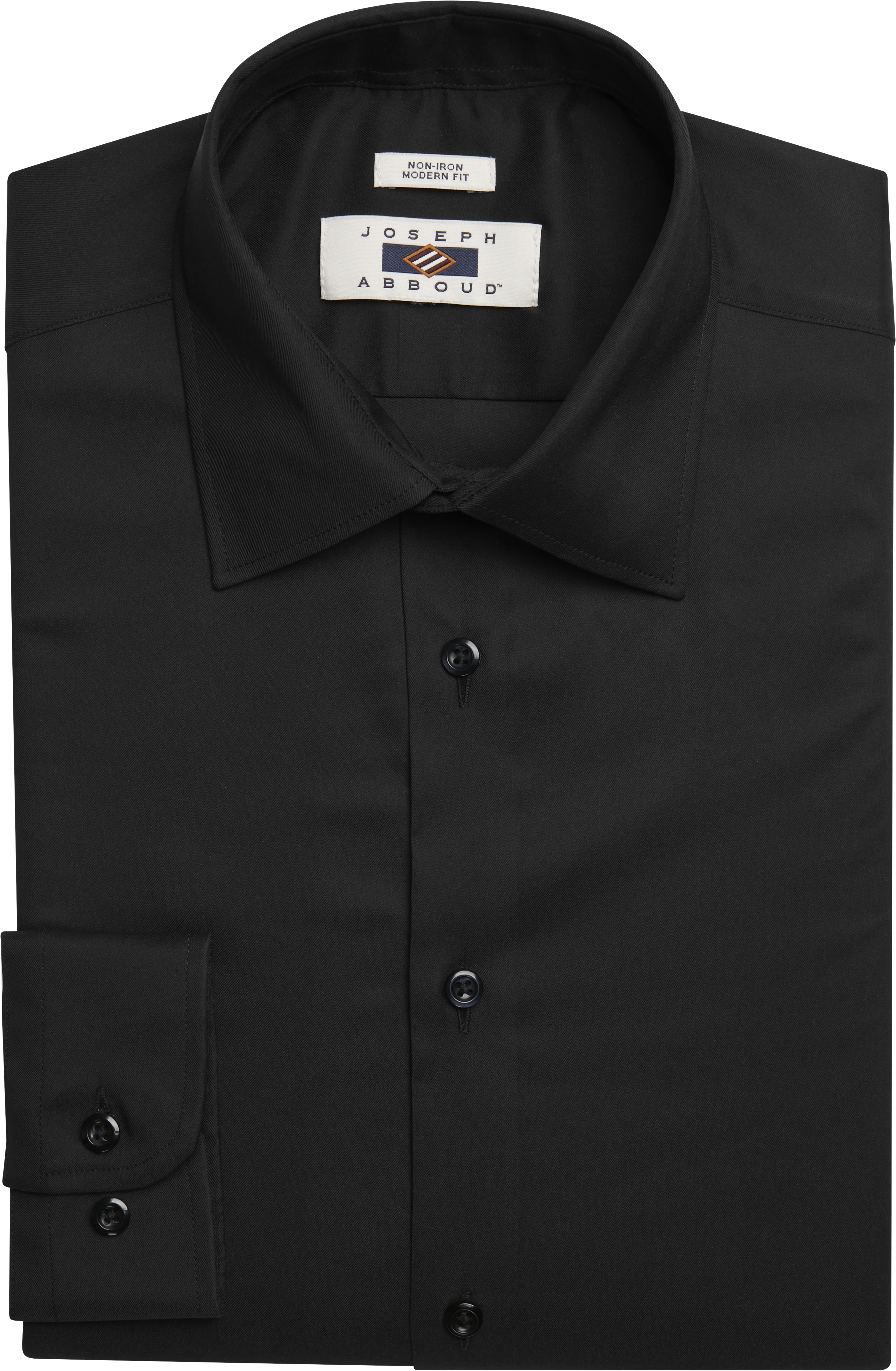 Modern Fit Spread Collar Dress Shirt