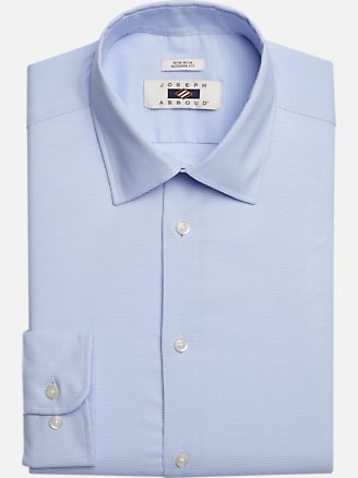 Joseph Abboud Modern Fit Spread Collar Mini Grid Dress Shirt | All ...