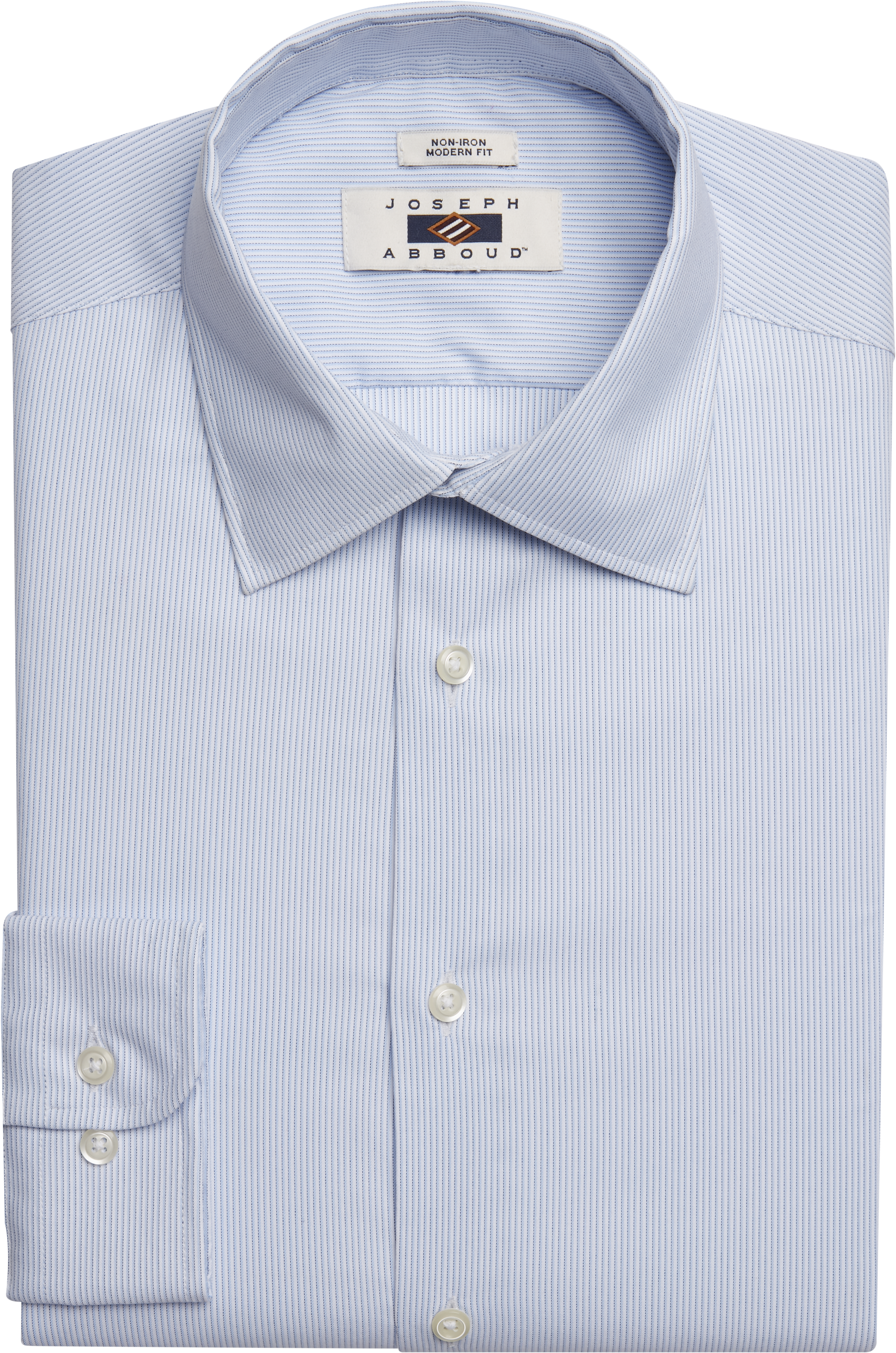 Modern Fit Performance 4-Way Stretch Dress Shirt