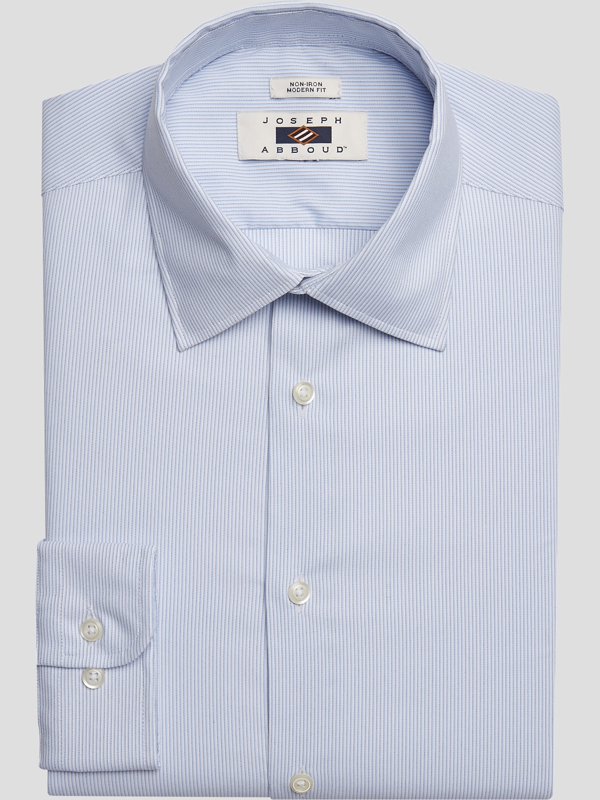 Joseph Abboud Modern Fit Performance 4 Way Stretch Dress Shirt Dress Shirts Men s Wearhouse