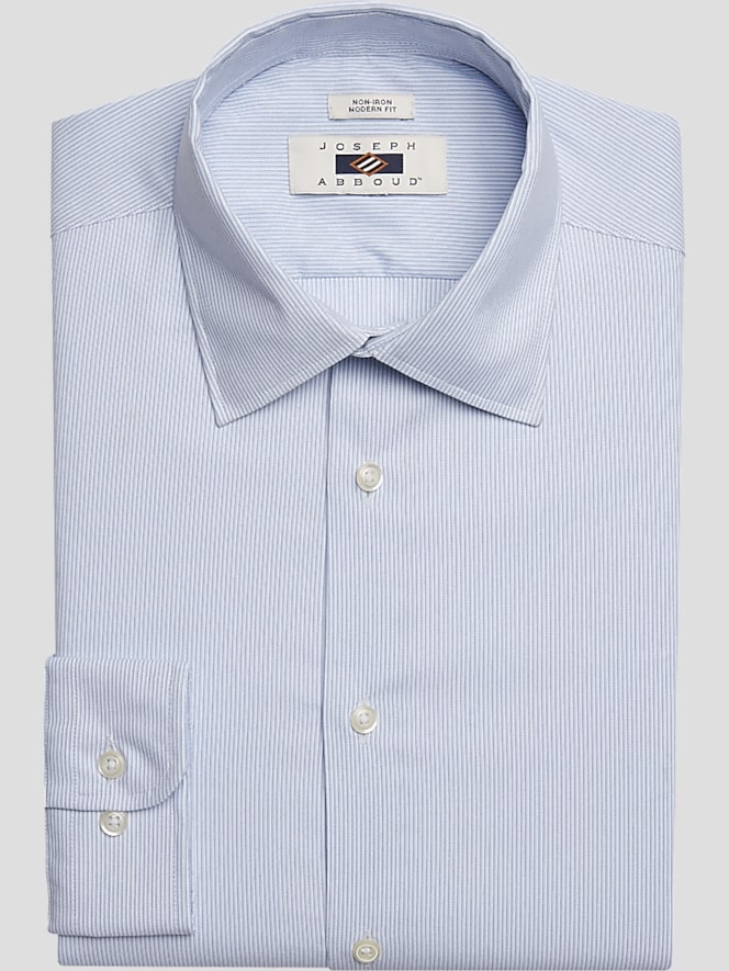 Joseph Abboud Modern Fit Performance 4-Way Stretch Dress Shirt | All ...