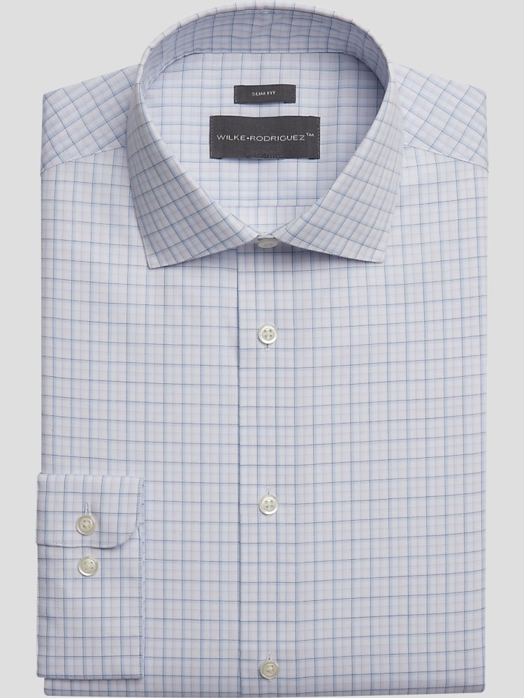 Men's wearhouse white dress shirt discount