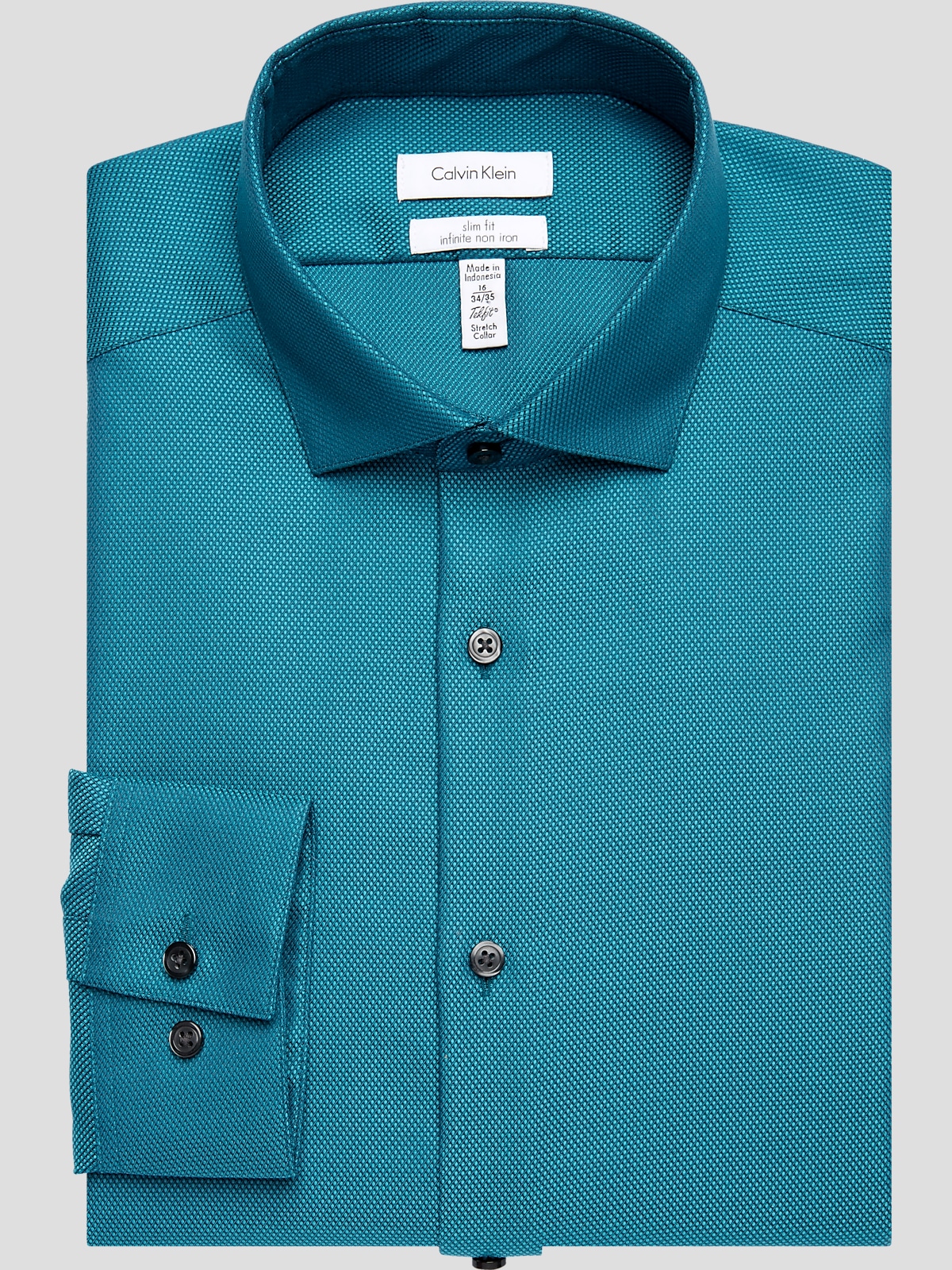 Calvin Klein Shirts| Fit | Men\'s Dress Shirt Slim Dress Wearhouse Clearance