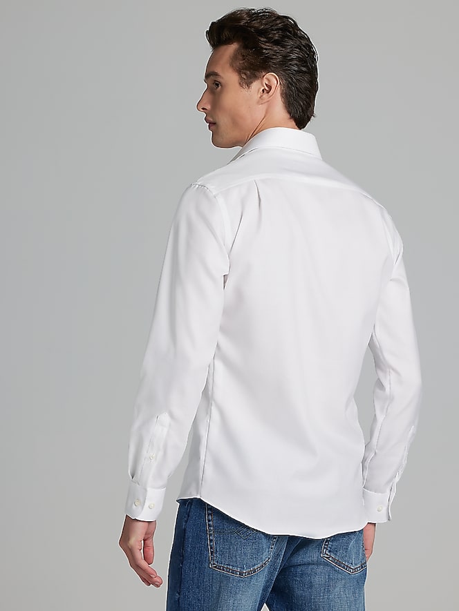 Pronto Uomo Slim Fit Queens Oxford Dress Shirt