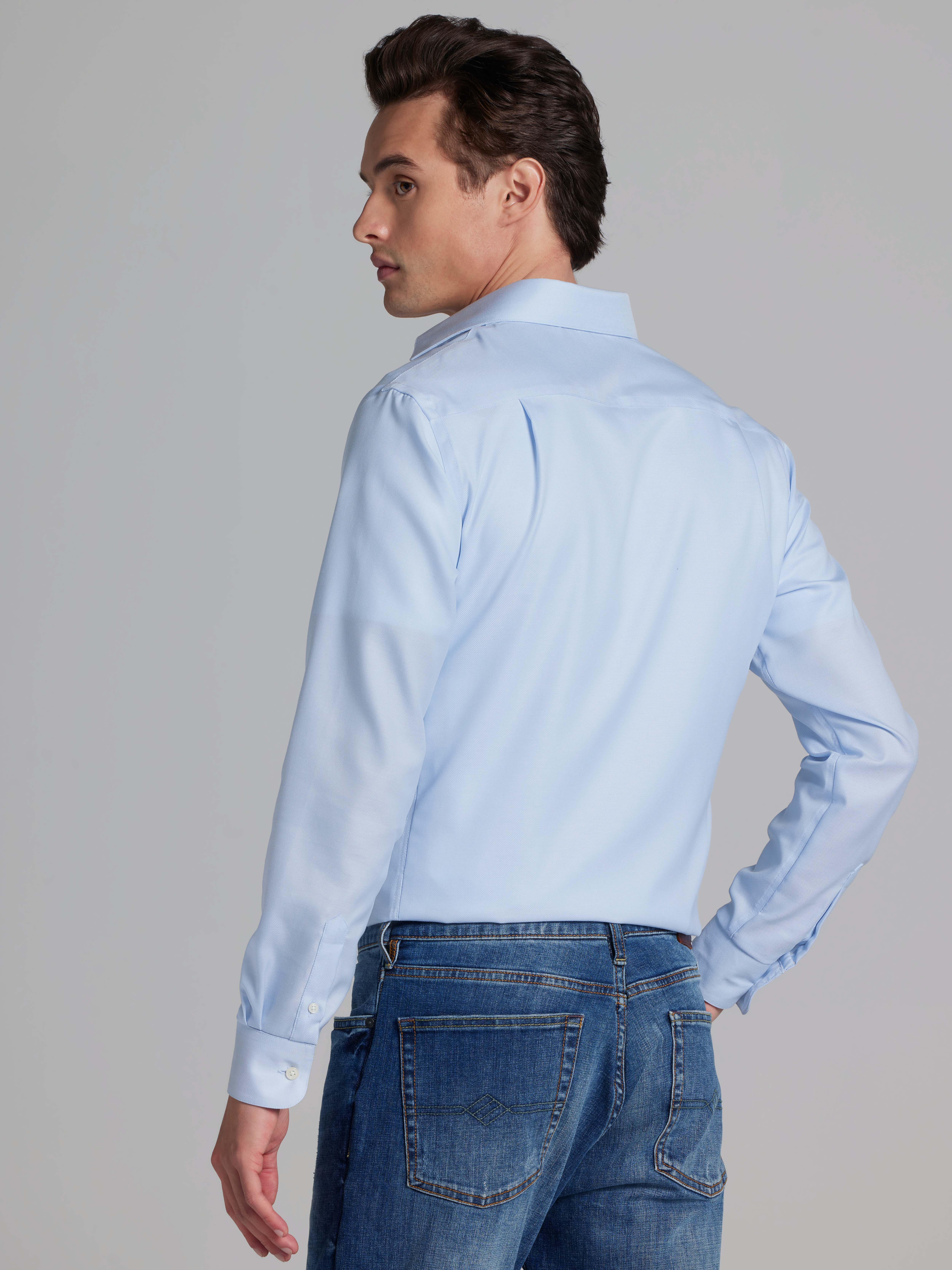 Slim Fit Queens Oxford Dress Shirt