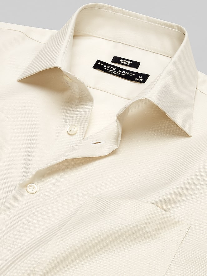 Pronto Uomo Slim Fit Queens Oxford Dress Shirt