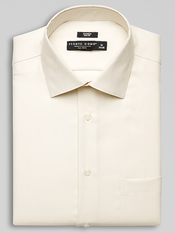 Pronto Uomo Slim Fit Queens Oxford Dress Shirt