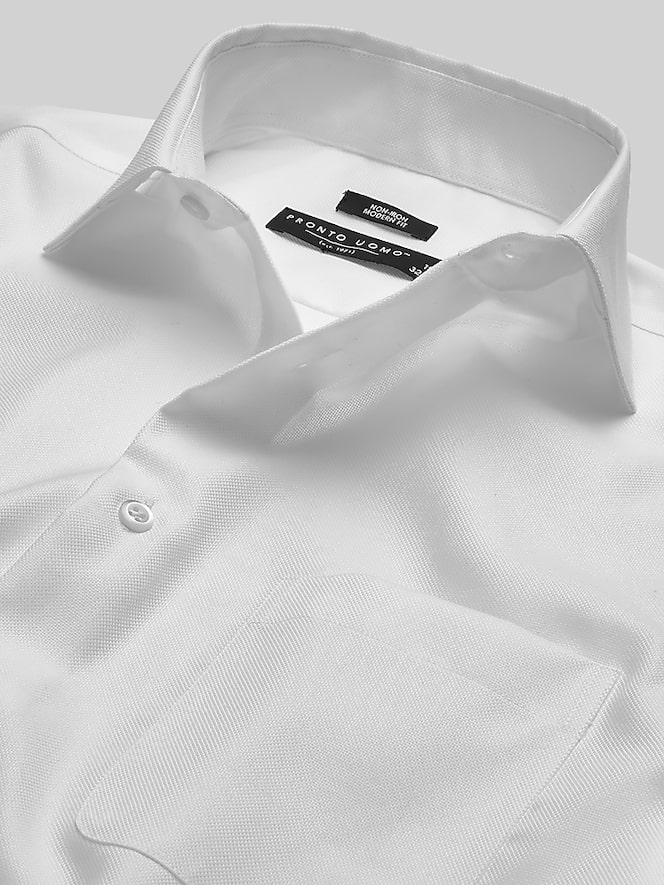 Pronto Uomo Modern Fit Queens Oxford Dress Shirt