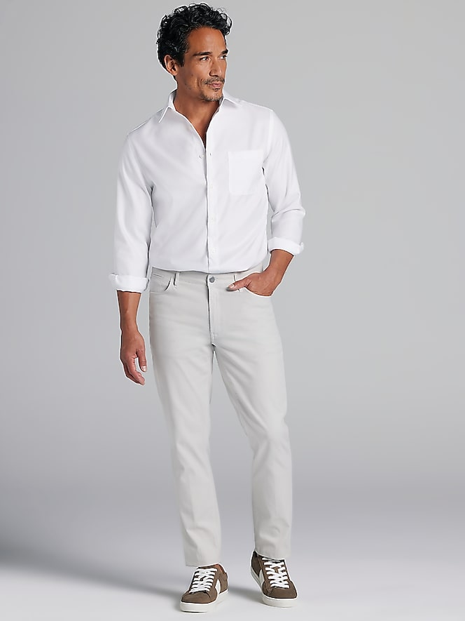 Pronto Uomo Modern Fit Queens Oxford Dress Shirt