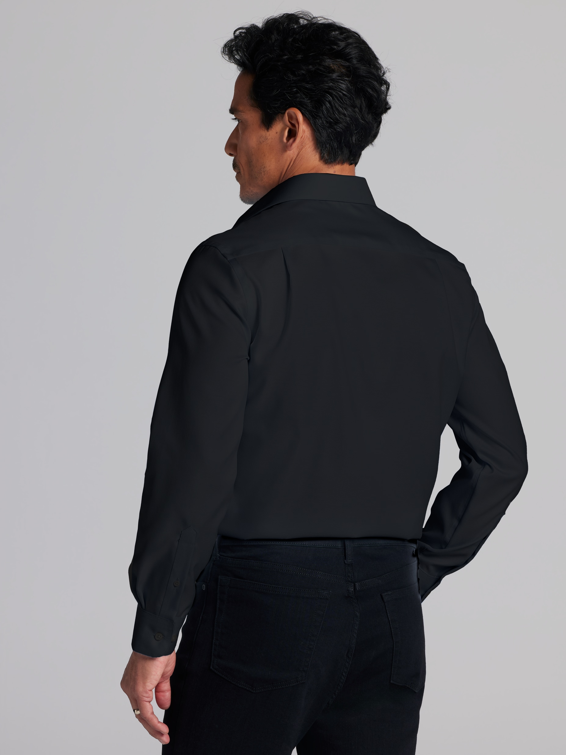 Modern Fit Queens Oxford Dress Shirt