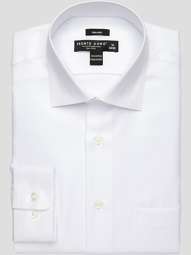 Big and tall mens white dress shirts online