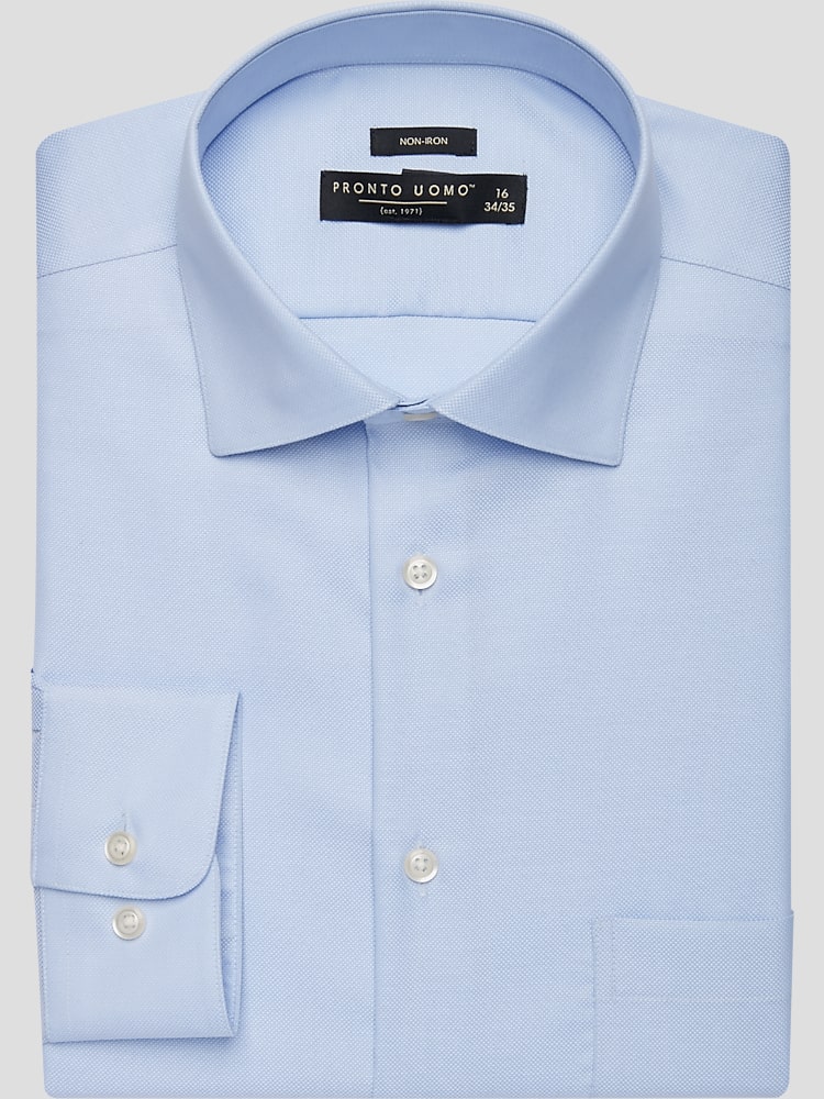 Pronto Uomo Big and Tall Classic Queens Oxford Dress Shirt | Buy 1