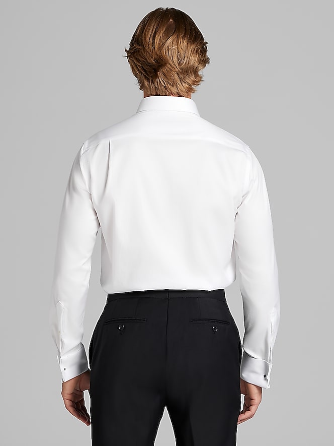 Pronto Uomo Slim Fit French Cuff Tuxedo Shirt