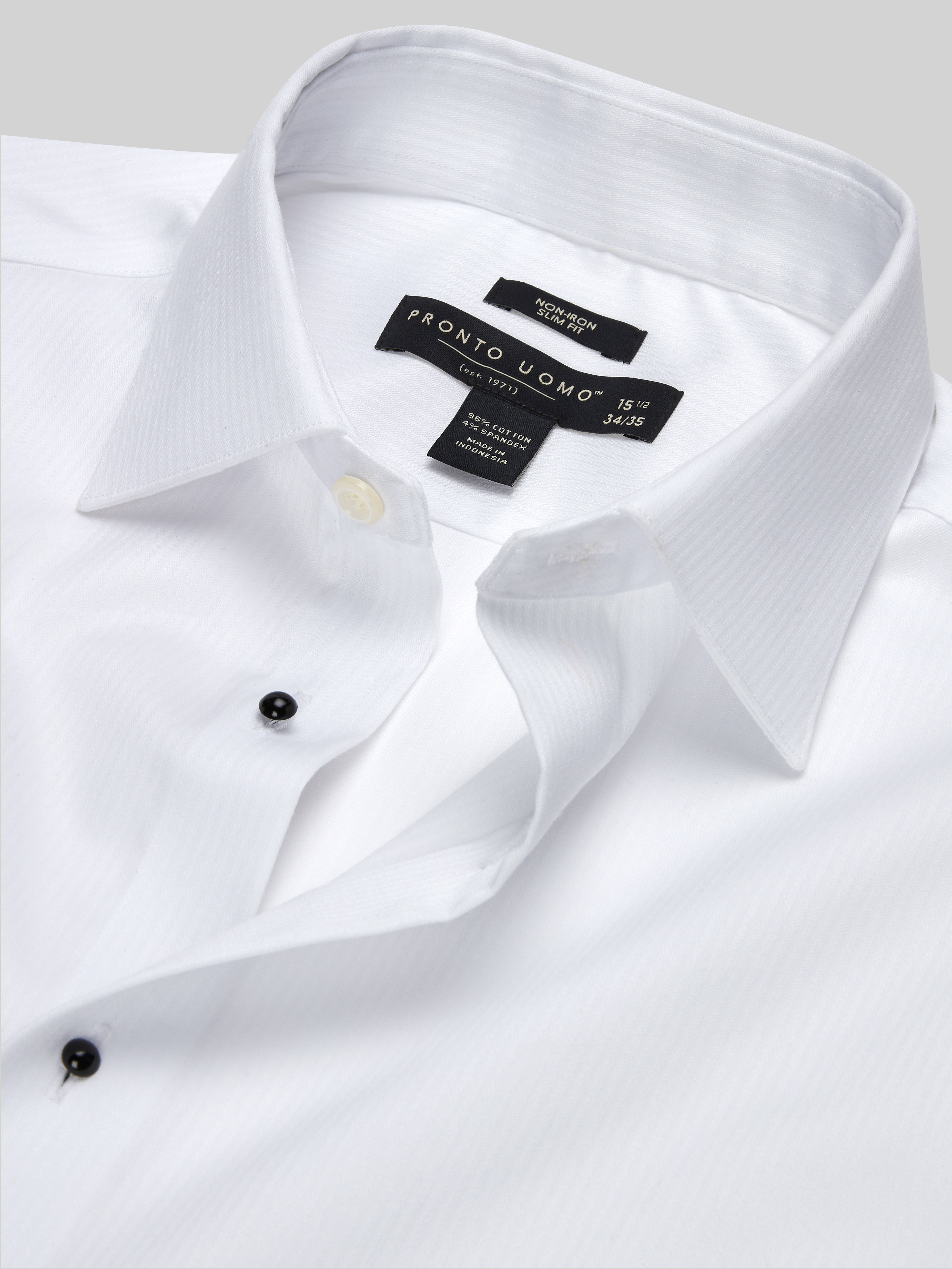 Slim Fit French Cuff Tuxedo Shirt