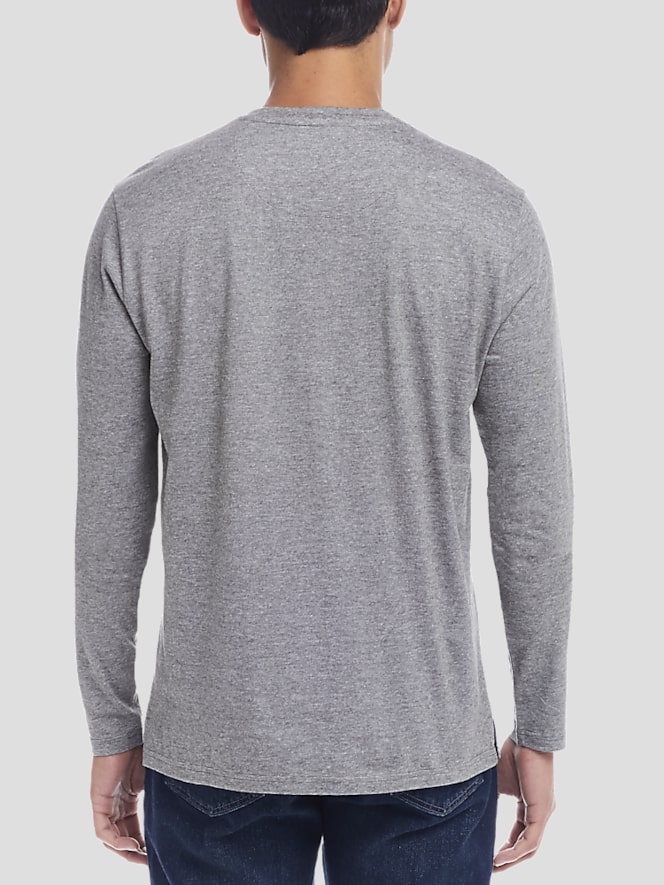Weatherproof Vintage Classic Fit Soft Jersey Button Front Henley