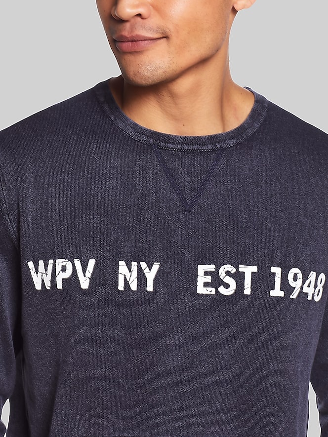 Weatherproof Vintage Graphic Crewneck Pullover Sweatshirt