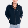 Nautica Classic Fit Breathable Hooded Bomber Jacket