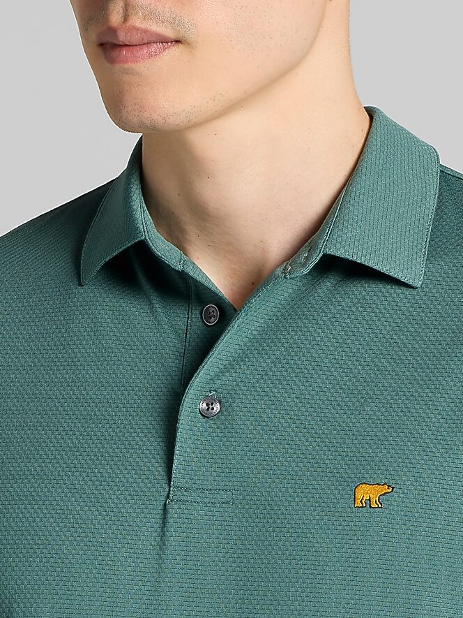 Jack Nicklaus Regular Fit Solid Texture Polo Shirt