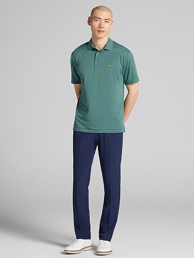 Jack Nicklaus Regular Fit Solid Texture Polo Shirt