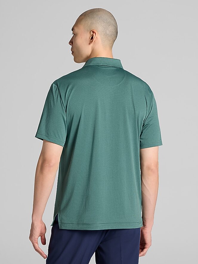 Jack Nicklaus Regular Fit Solid Texture Polo Shirt