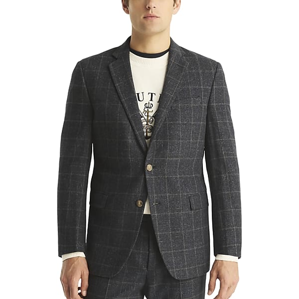 Nautica Men's Classic Fit Flannel Blazer Navy - Size: XL TMW60AA40001