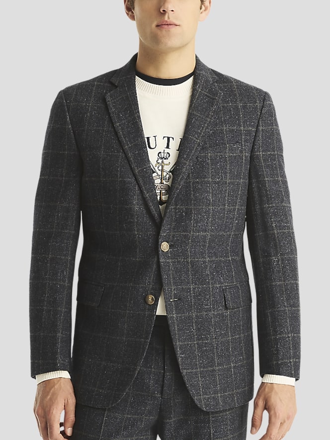 Nautica Classic Fit Flannel Blazer