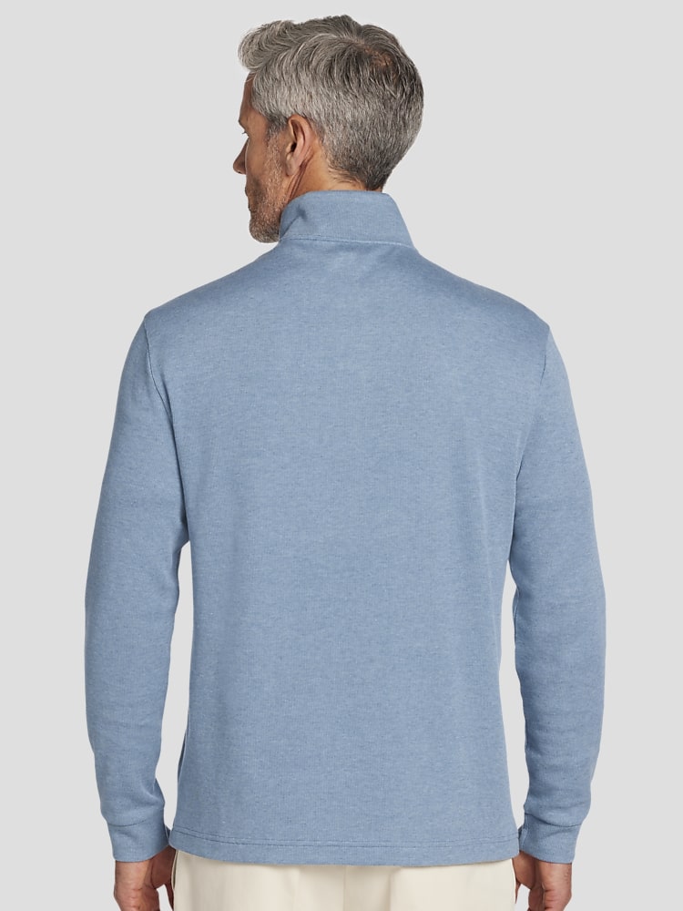 【海外 正規品】 Soft Fit Modern Abboud Joseph Casual Pullover Zip Quarter Mサイズ