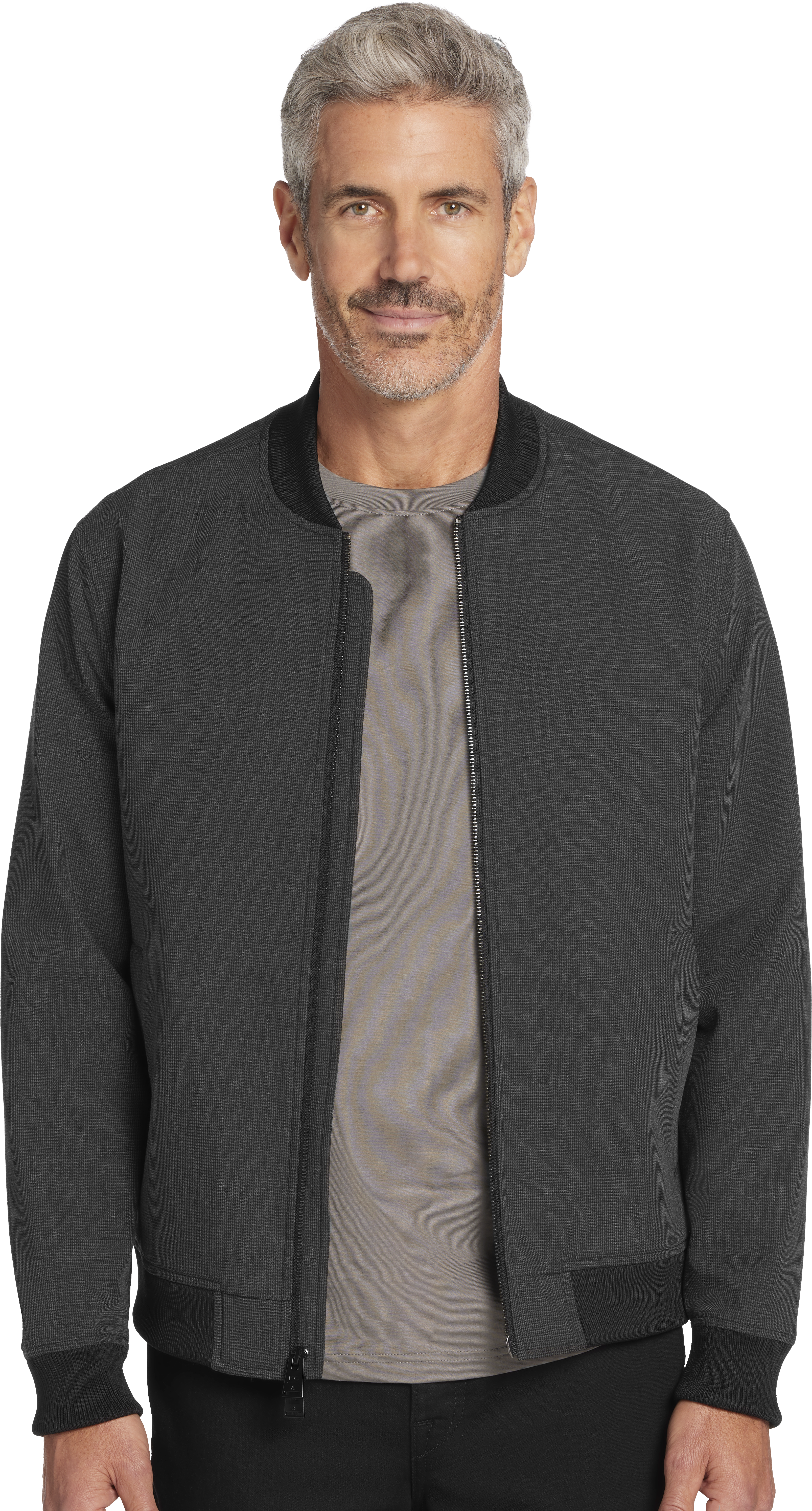 Modern Fit Bomber Jacket