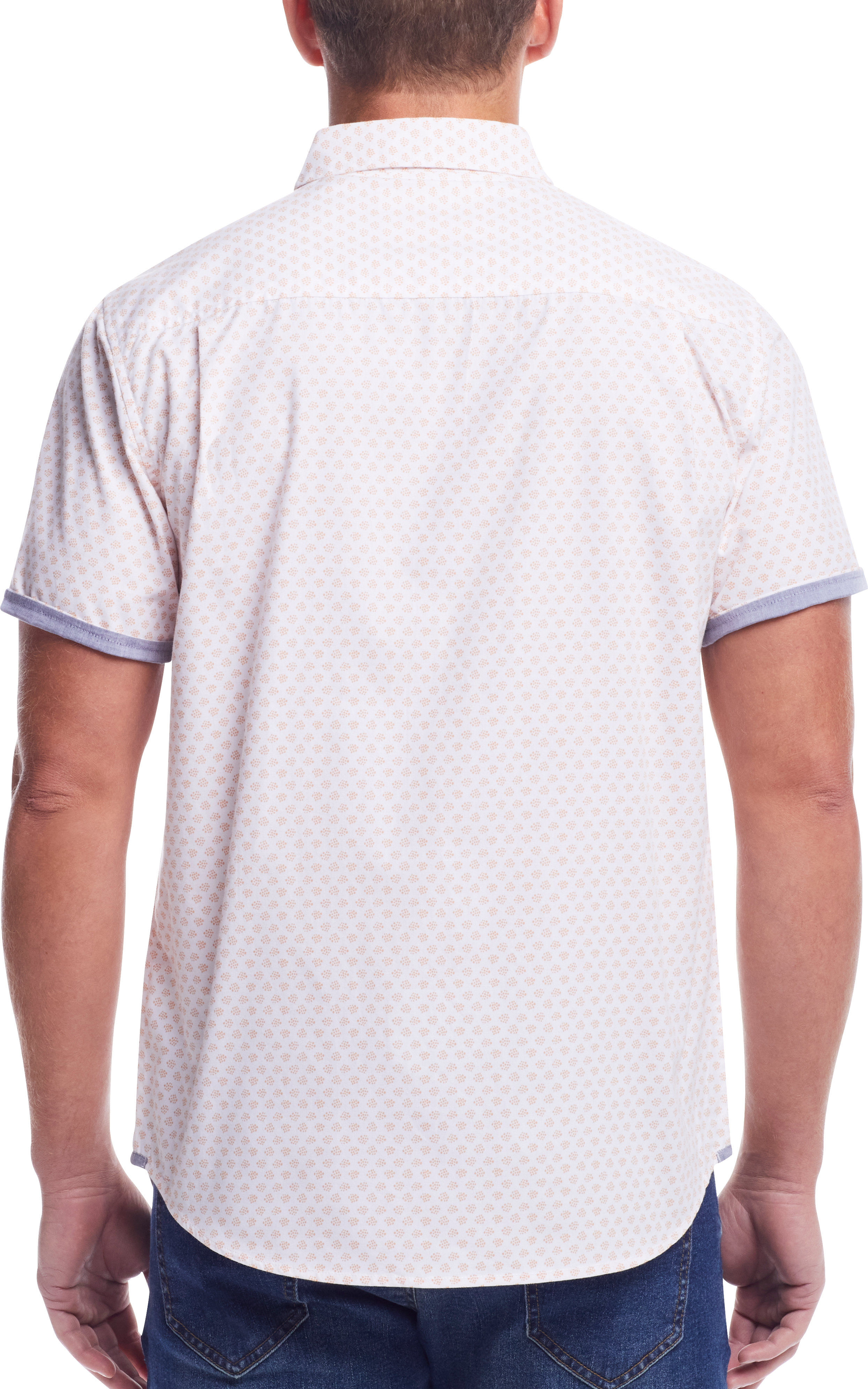 Classic Fit Short Sleeve Poplin Sport Shirt