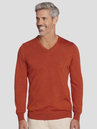 Joseph orange sweater hot sale