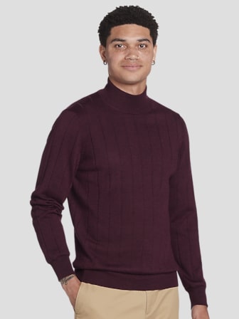 Mock turtleneck men's wearhouse hot sale