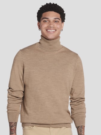 Men's wearhouse mock turtleneck hotsell