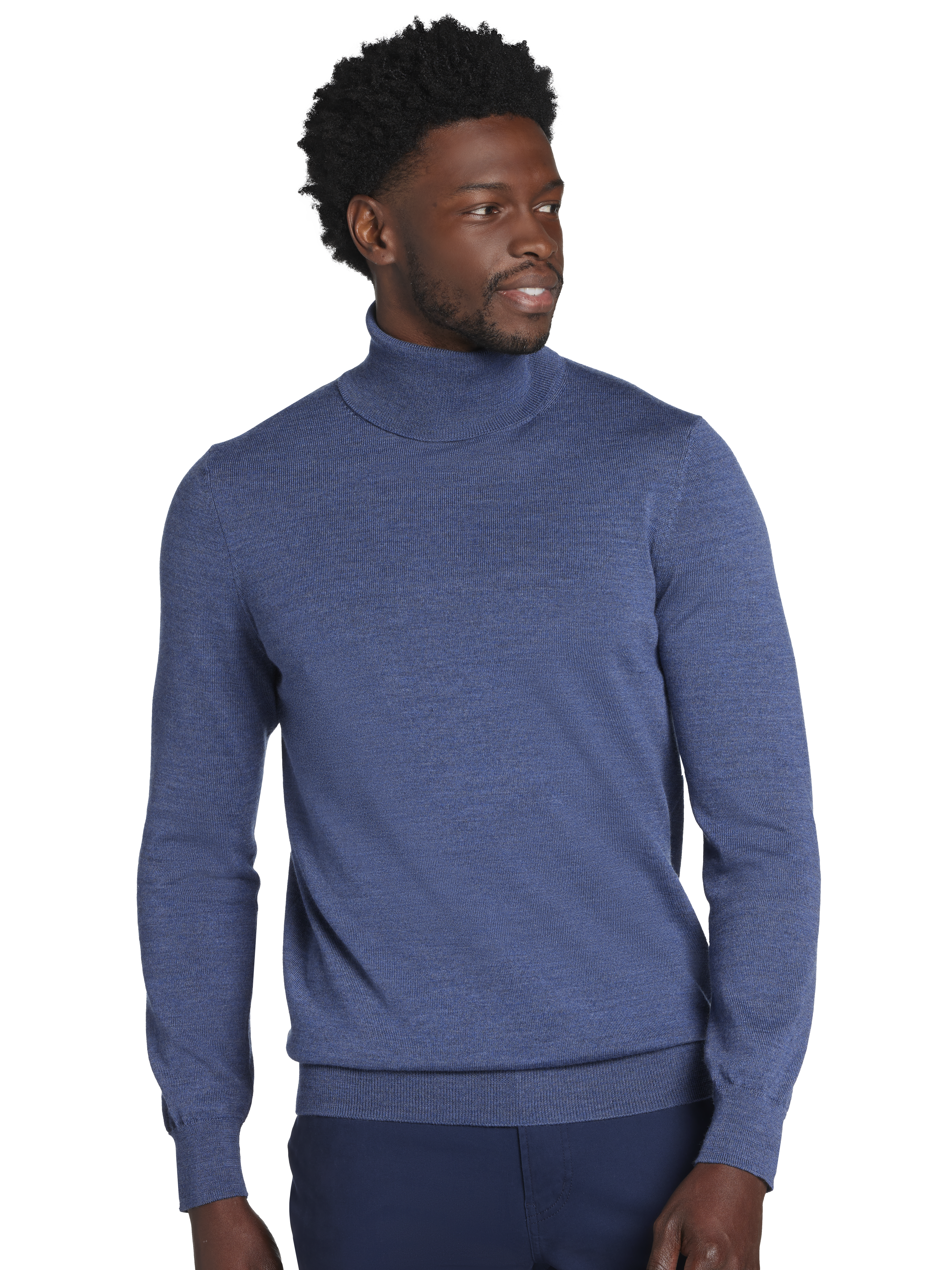 Joseph Abboud Modern Fit Merino Wool Turtleneck Sweater Joseph Abboud Modern Fit Merino Wool Turtleneck Sweater