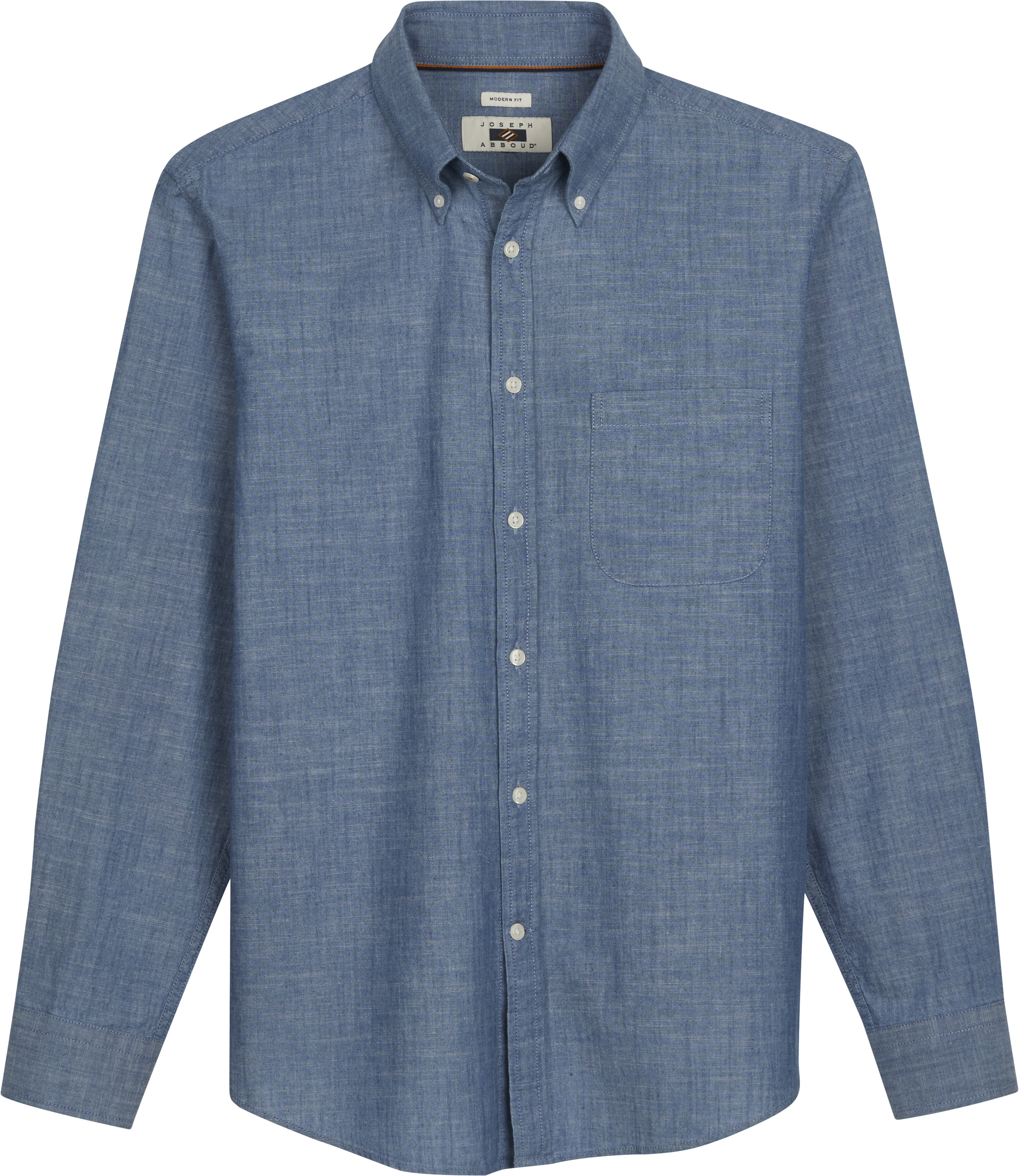 Chambray Casual Button Up Shirt