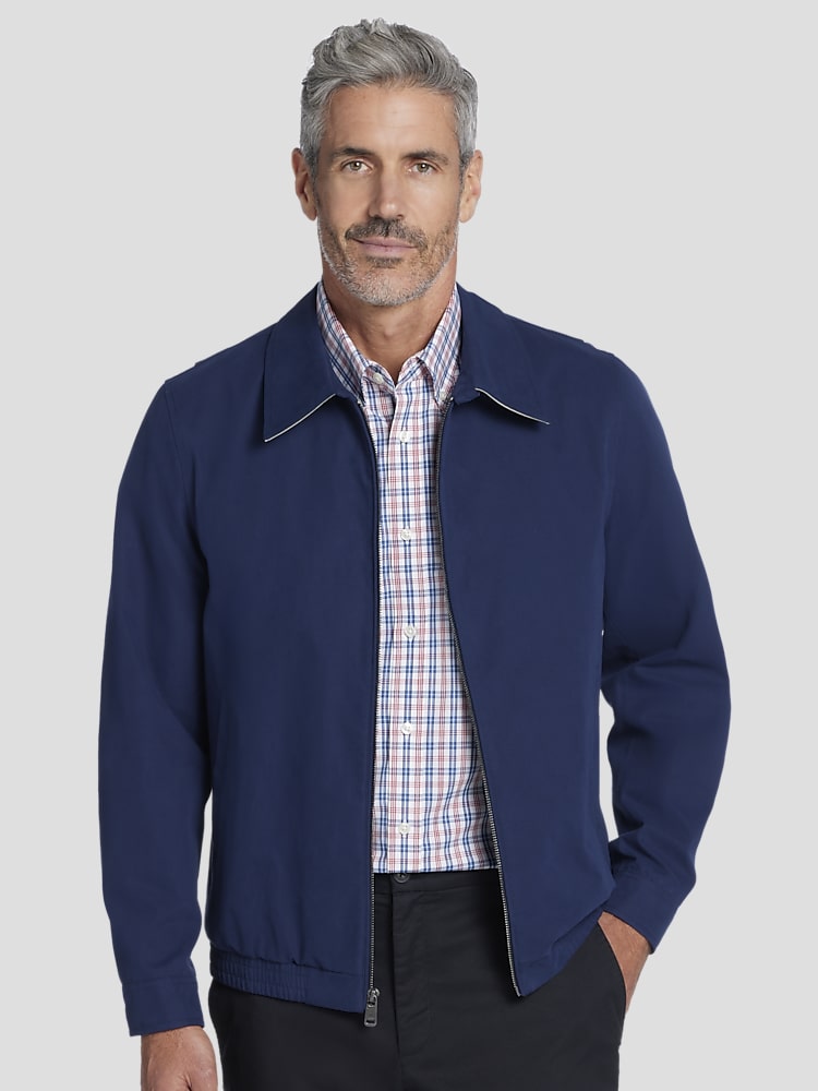 St. Aisle Classic Bomber Jacket | Soft Jackets | Men's Wearhouse St. Aisle Classic Bomber Jacket | Soft Jackets | Men's Wearhouse
